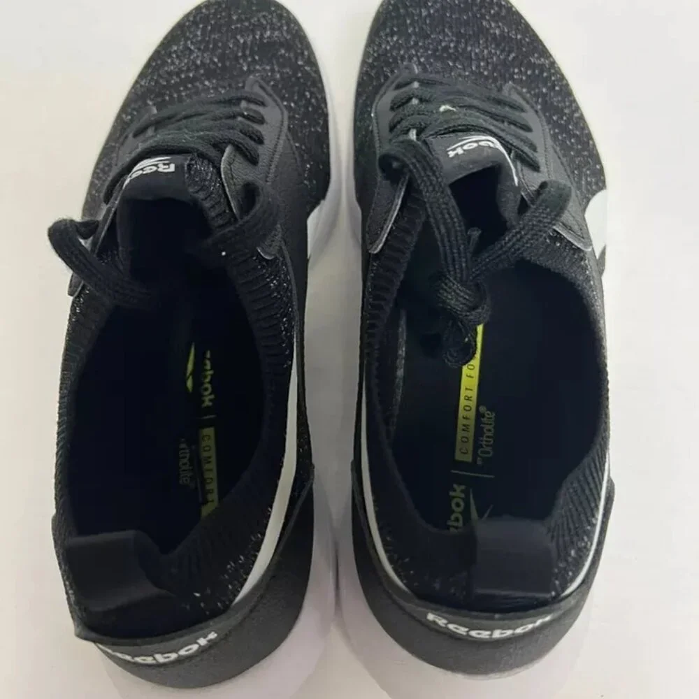 Reebok Womens Walk Awhile Sneaker Black Size 9 M
